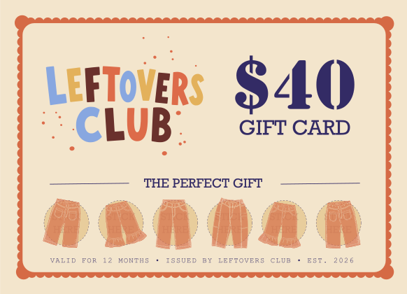Leftovers Club Gift Card