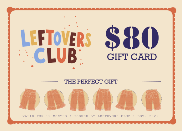 Leftovers Club Gift Card