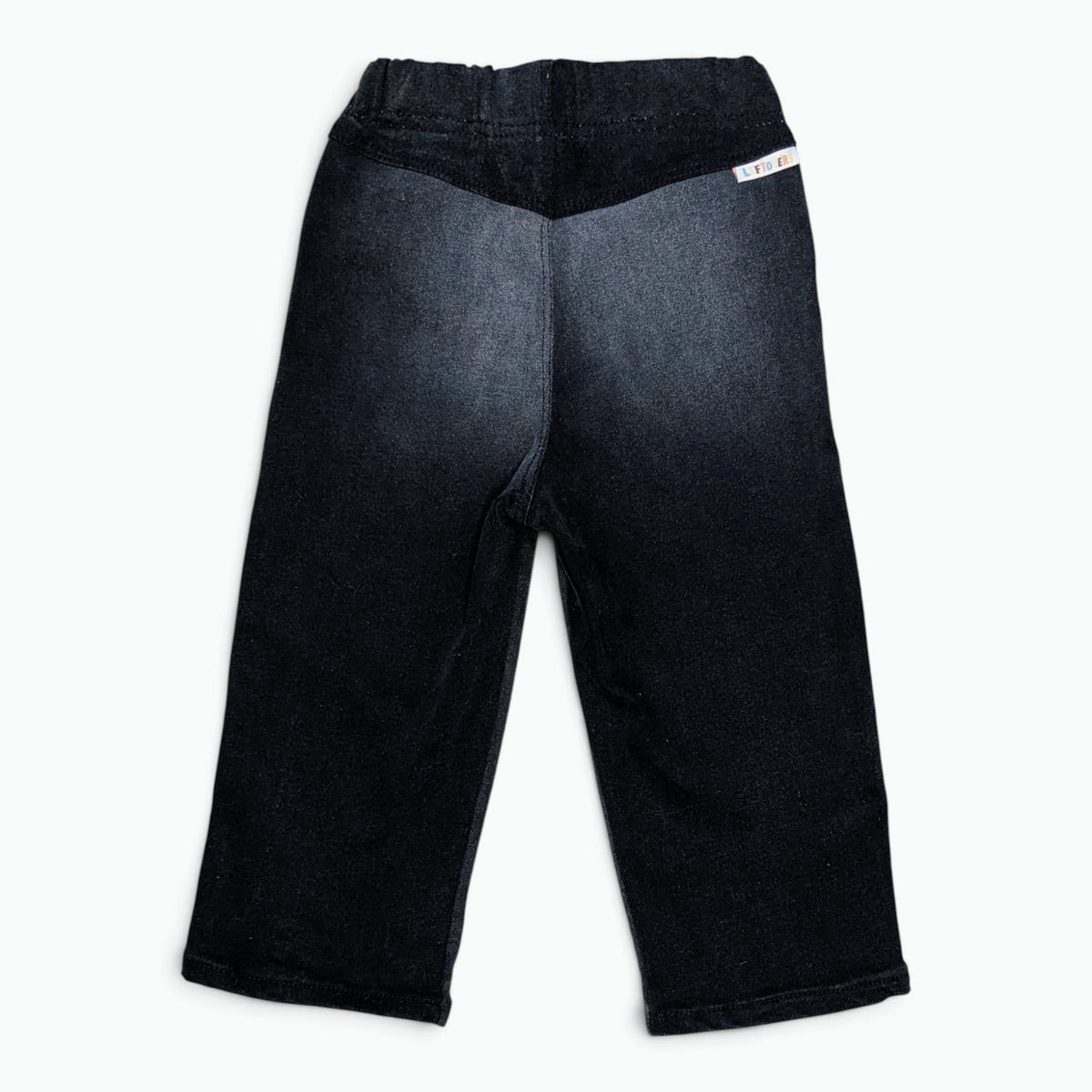 Leftovers Club Stevie Straight washed black denim jean for toddlers