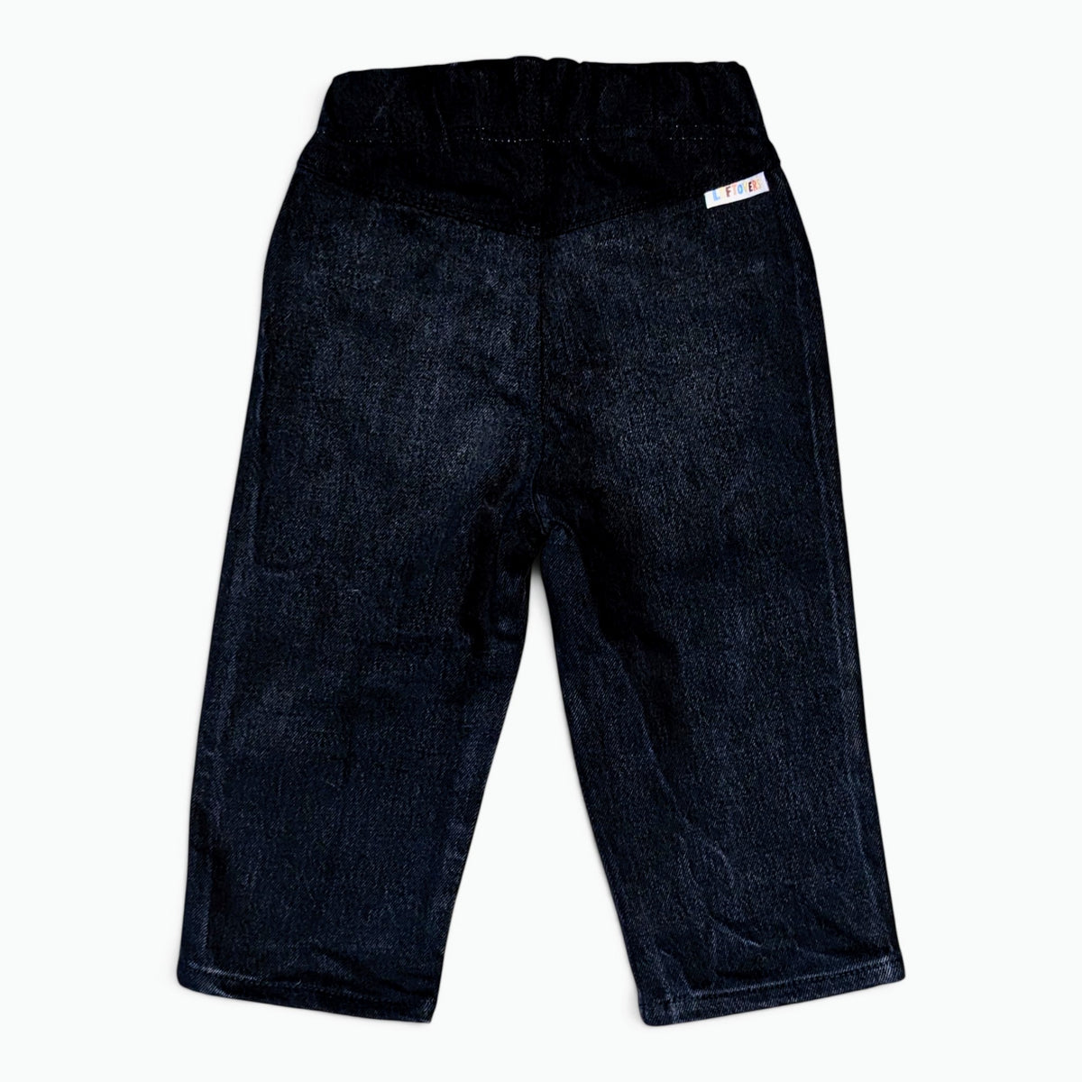 Leftovers Club Stevie Straight washed black denim jean for toddlers